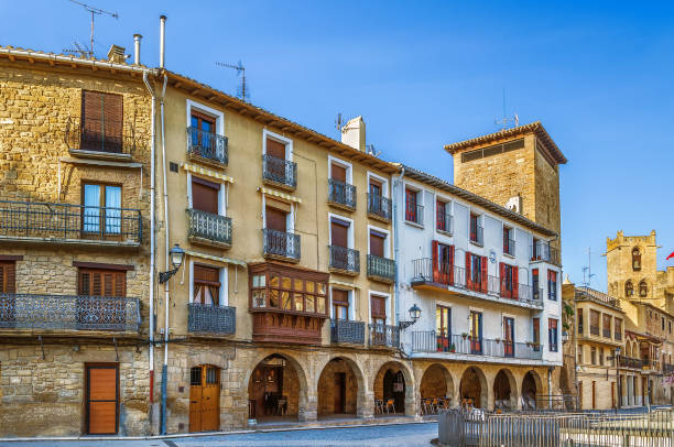 istock Street in Olite, Navarre, Spain 1062197714