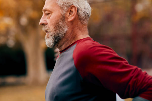istock Senior Man Running In A City 1062211510