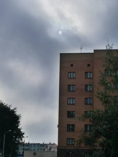 istock Gloomy urban weather. 1062226396