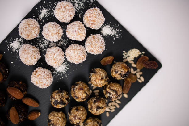 istock Healthy vegan raw energy balls 1062227844