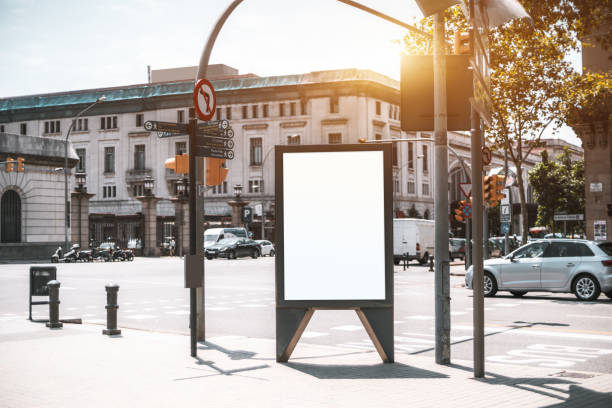 istock Street info banner placeholder mockup 1062230022