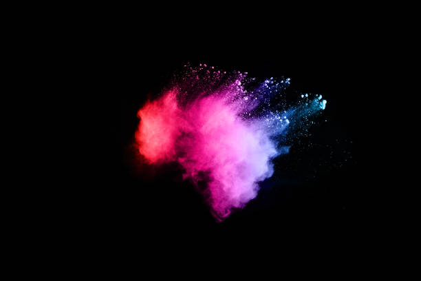 istock abstract colored dust explosion on a black background.abstract powder splatted background,Freeze motion of color powder exploding/throwing color powder, multicolored glitter texture. 1062230062