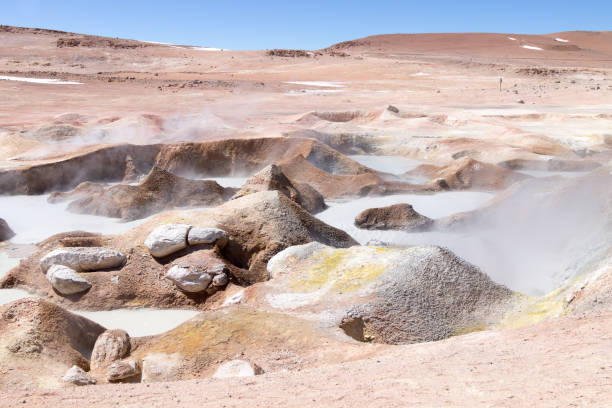 istock Bolivian landmark,Geiser Sol de la Manana 1062246896
