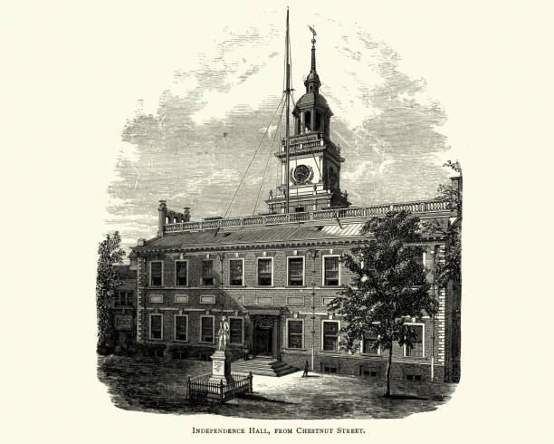 istock Independence Hall, Philadelphia, Pennsylvania. 19th Century 1062247630