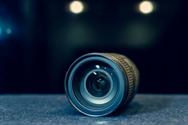 Chiang Mai, Thailand - May 3, 2011: Nikon D5100 DLSR camera with an older manual focus 85mm f1.4 lens.  This image demonstrates how old lenses can be used with modern Nikon camera bodies.