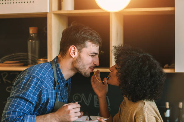 Friends Living And Cooking Together