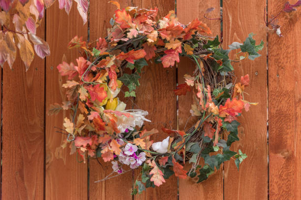 istock Thanksgiving wreath redwood 1062251974