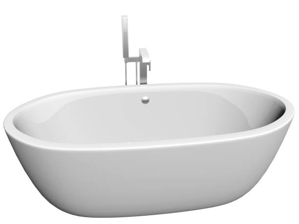 istock 3d render of bathtub 1062257932