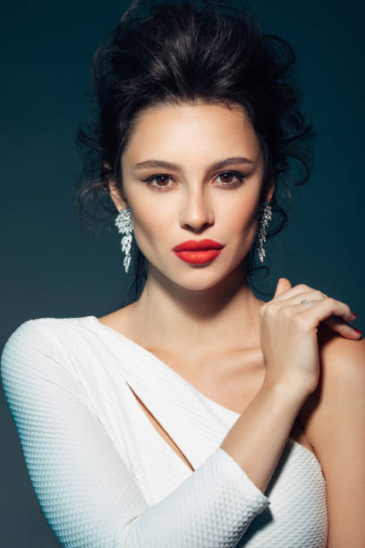 istock Beautiful lady with elegant hairstyle 1062264108