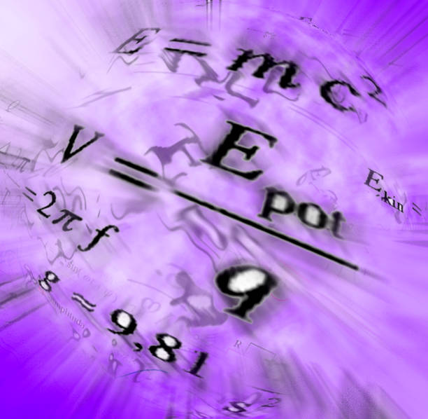 istock Image of physical technology abstract background. Science wallpaper with school physics formulas and structures. 1062276254