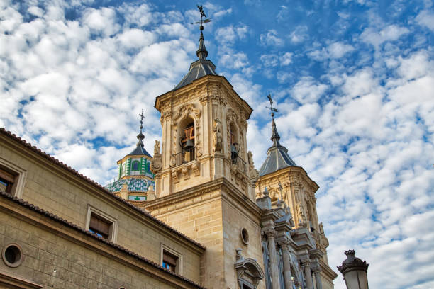 istock Famous Granada churches in a historic city center 1062276558