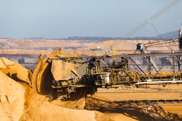 istock Giant Bucket Wheel Excavator 1062276586