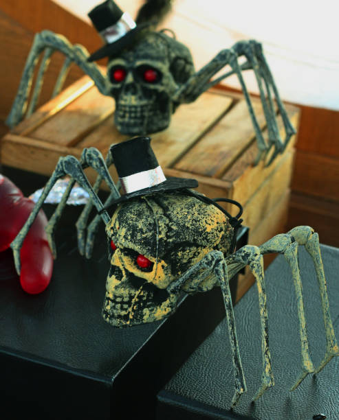 istock halloween, decoration and scary concept 1062276630