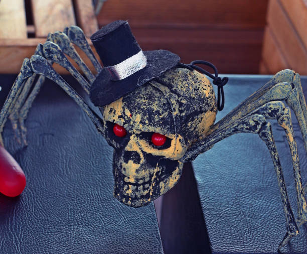 istock halloween, decoration and scary concept 1062276638
