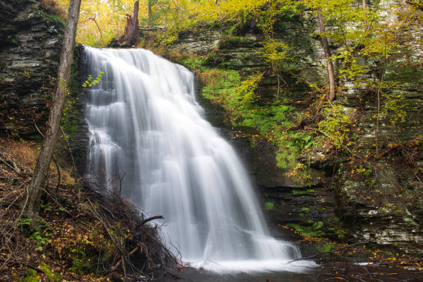 istock Bridal Veil Falls in Pocono Mountains 1062277964