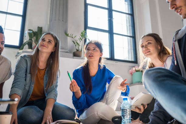 istock Startup team discussing over new business plan 1062279754