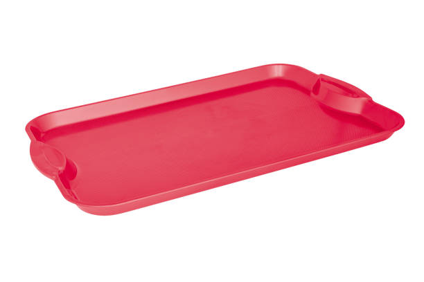 istock Color plastic Tray salver isoleted on white background 1062286476