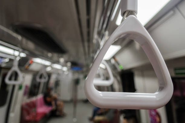 istock Handrail in modern city subway 1062295170