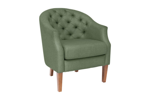 istock armchair. Modern chair on white background. Texture chair. 1062305444
