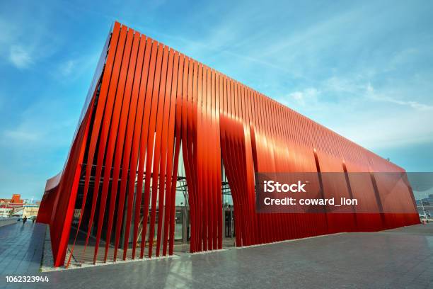 The Nebuta Warasse Museum In Aomori Japan Stock Photo - Download Image Now - Ancient, Aomori Prefecture, Architecture