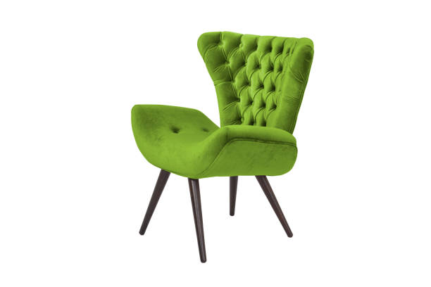 istock armchair. Modern chair on white background. Texture chair. 1062326268
