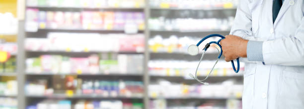 istock Senior pharmacist working at the hospital. 1062332500