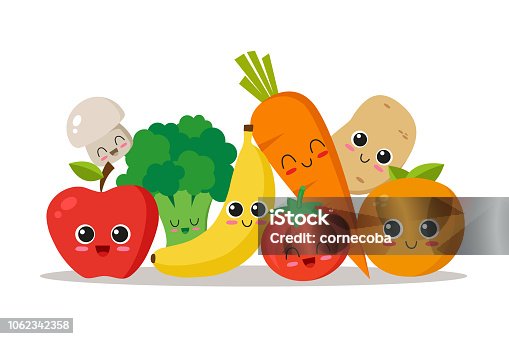 3,891 Food Good Eyes Health Illustrations & Clip Art - iStock