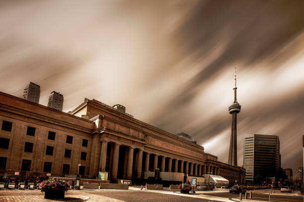 istock Toronto City Skyline - View from Front Street 1062370006