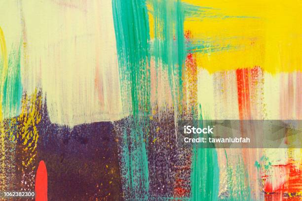 Colorful Painted On Concrete Wall Abstract Background Retro And Vintage Backdrop Stock Photo - Download Image Now