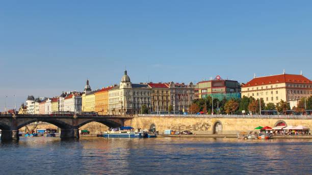 istock Prague, Czech republic. City on Vltava river. 1062384226