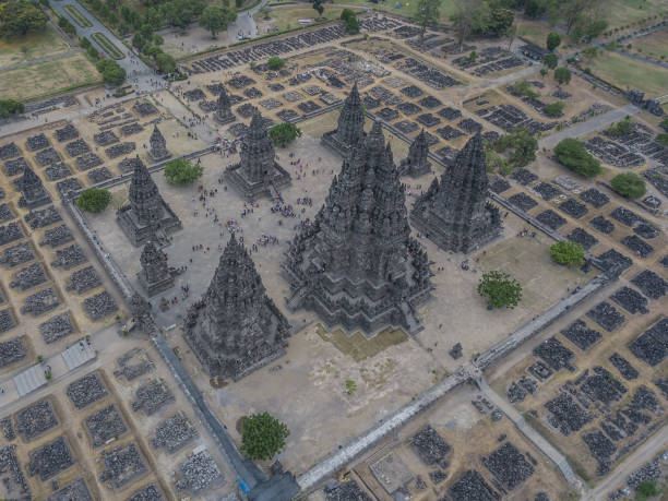istock Drone view of the Prambanan Temple in East Java 1062385602