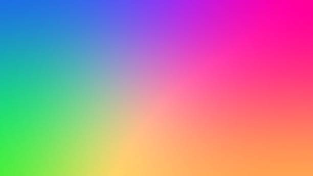 istock Abstract color blurred gradient background in bright colors. Colorful smooth illustration 1062391194