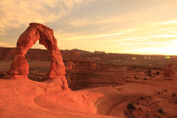 istock Delicate Arch in Arches National Park at Sunset 1062394732