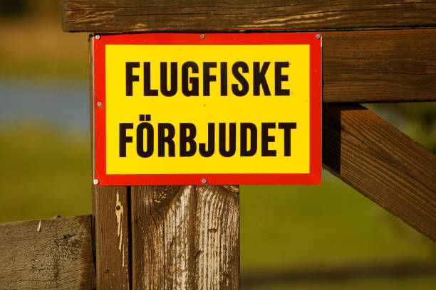 istock Fly fishing prohibited 1062396570