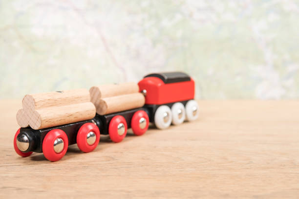istock children toy train on the table 1062397108