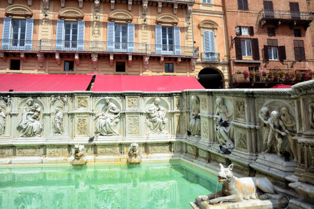 istock Fountain Gaia fountain, Siena 1062421822