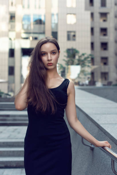 istock Urban style with long haired brunette 1062425316