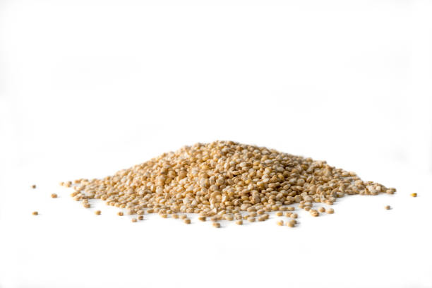 istock Heap of raw Quinoa seeds 1062434646