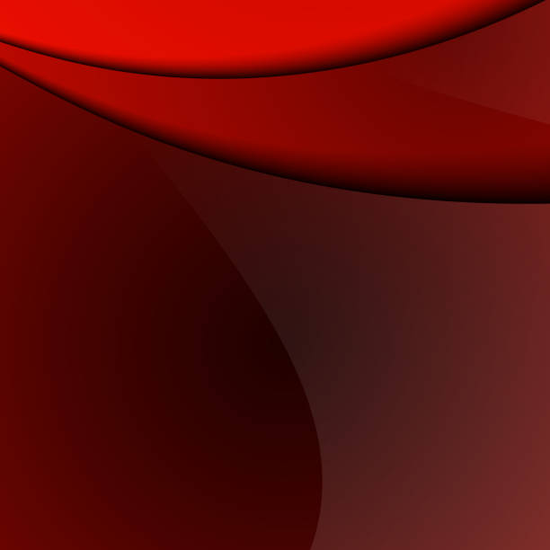 istock Abstract background with red paper layers. RGB illustration. Overlapping shapes. Space for text or message 1062436298