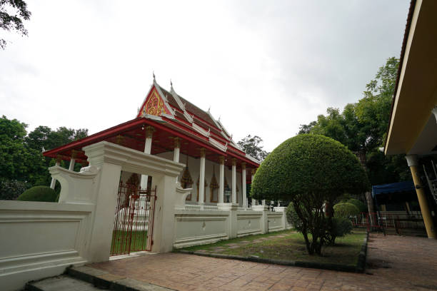 istock garden and temple in thailand 1062439988