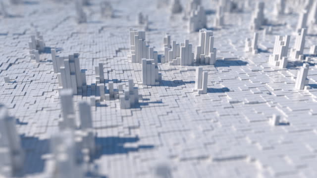 abstract city