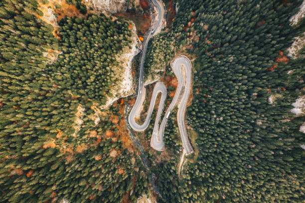 istock Scenic road in Bicaz Gorge, Romania 1062452566