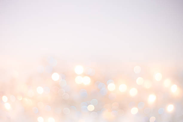 istock Festive New-year background with bokeh from Christmas lights glowing 1062461094