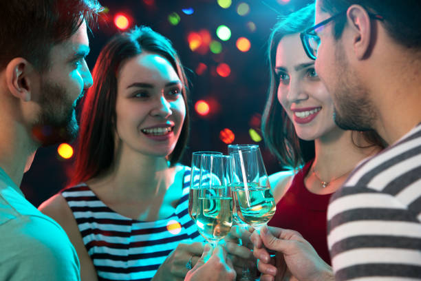 istock Happy group of young friends 1062468438