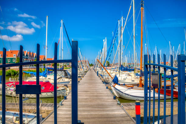 istock marina of Volendam (HDRi) 1062470802