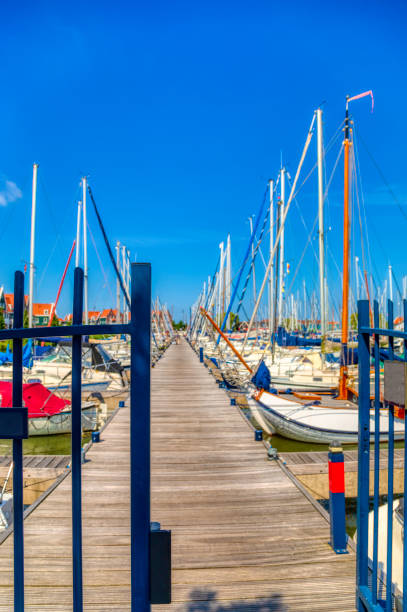 istock marina of Volendam (HDRi) 1062470830