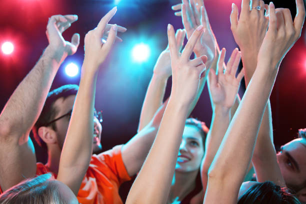 istock Hands of dancing people 1062470974