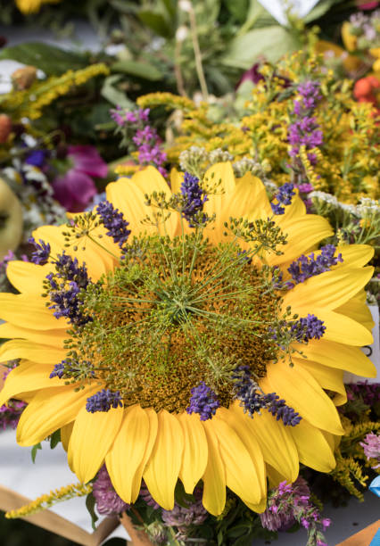 istock handmade  beautiful bouquets from flowers and herbs 1062471672