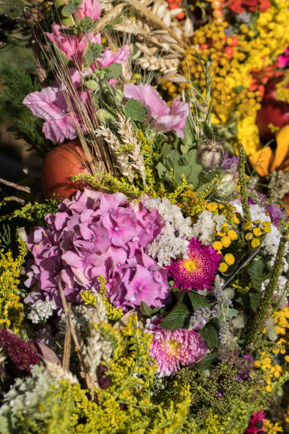 istock handmade  beautiful bouquets from flowers and herbs 1062473126