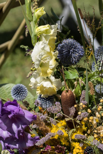 istock handmade  beautiful bouquets from flowers and herbs 1062473698